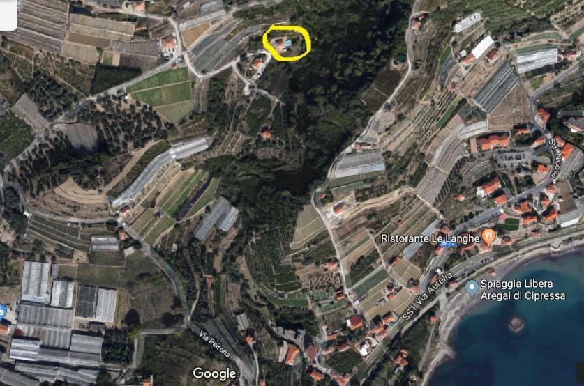 סנטו סטפנו אל מארה Villa Del Mare Ligure Elvezia מראה חיצוני תמונה
